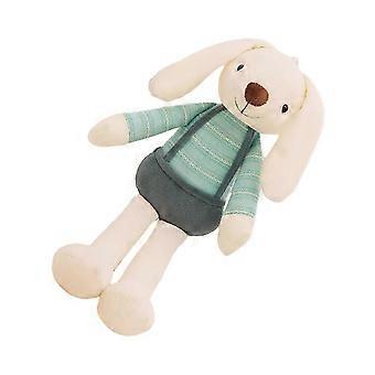 Cute Bunny Plush Toy Soft Stuffed Rabbit for Decor Light Green Plush