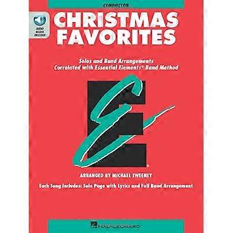 Essential Elements Weihnachtsfavoriten: Dirigentenbuch mit CD