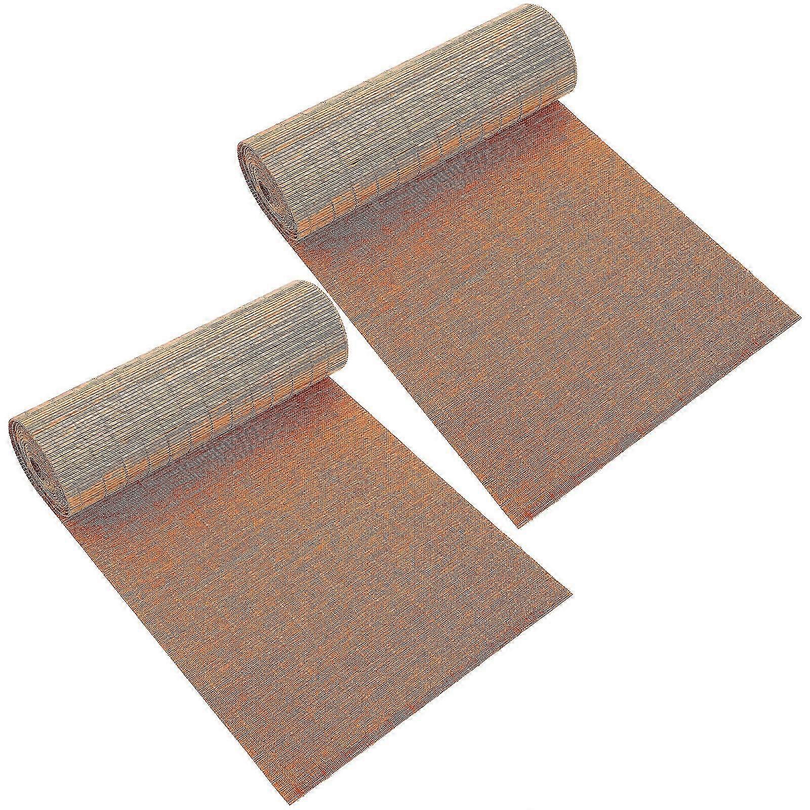 Woven Bamboo Table Runner Dustproof 100.00X20.00X0.10CM 1pc