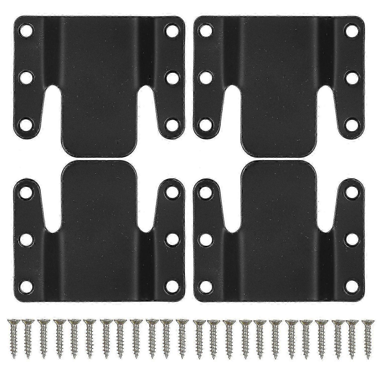 10Pcs Sectional Couch Connectors, Universal Sectional Sofa Interlocking, Easy to Install Couch Clips