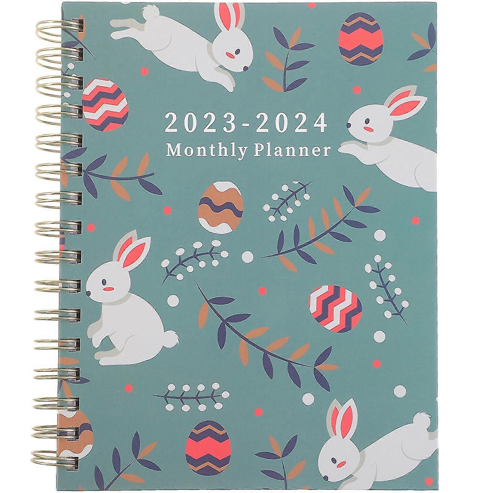 Monthly Planner Notebook Planner Notepad Portable Planner A5 Planner Rabbit Printing Cover Notepad