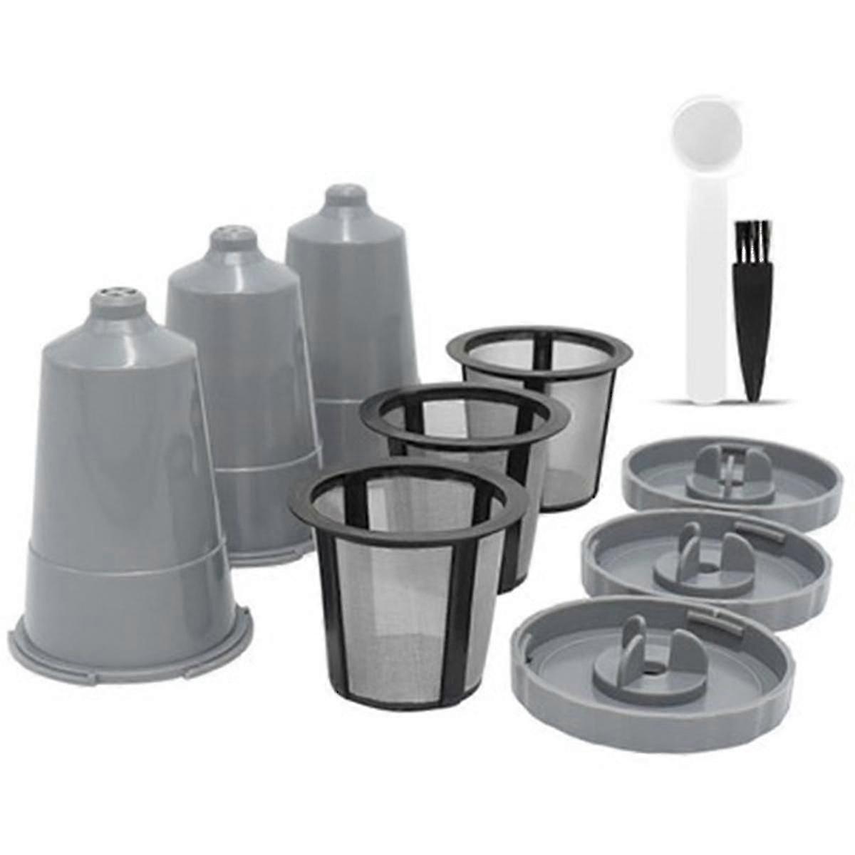 1set Reusable Capsules Pods Coffee Filters Replacement