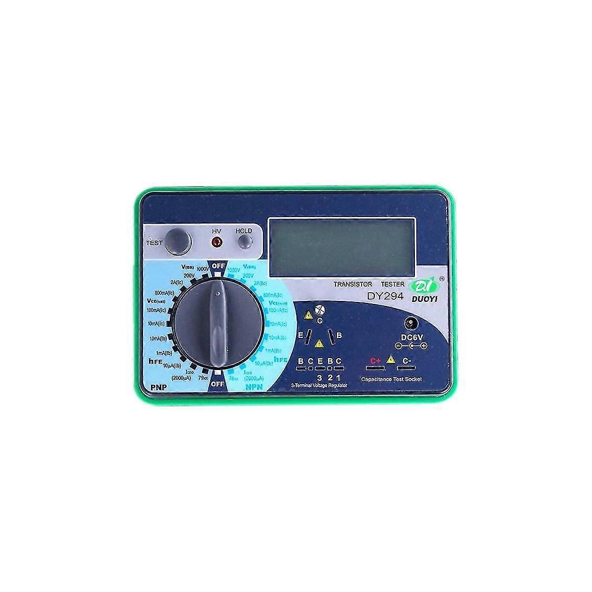 Dy294 Digitaler Transistor DC-Parametertester Feldeffektröhre Tester Multifunktionshalbleiter
