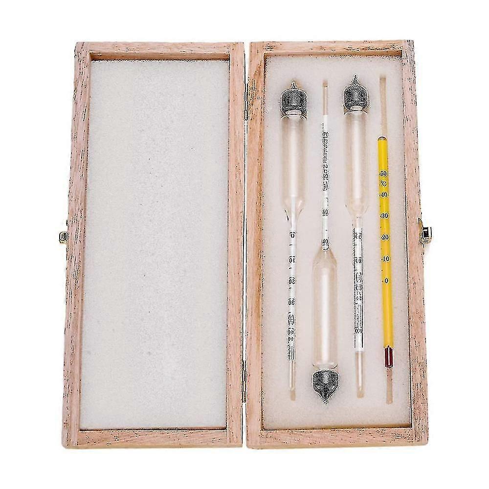 3pcs alkohol meter med termometer alkohol meter alkohol hydrometer
