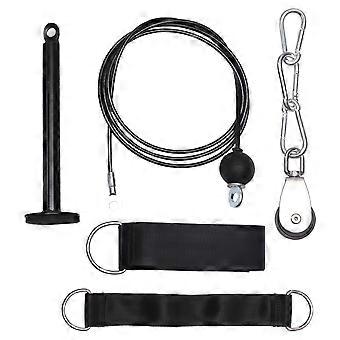 1 Set Home Triceps Extension Pulley System Training Arm Fitness Equipment Tool