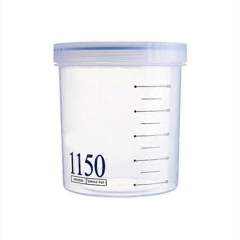 Snacks Container Leakproof for Kitchen Use 1150Ml Plastic Storage Bottle