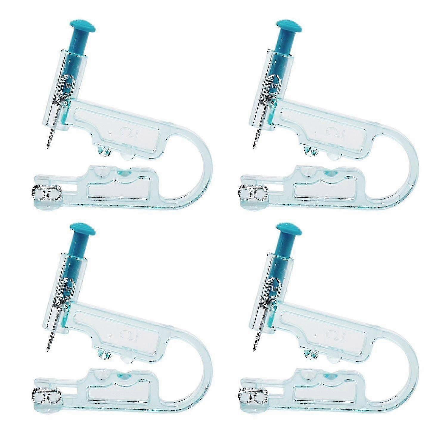 4pcs Sterile Ear Piercing Gun Kit with Studs
