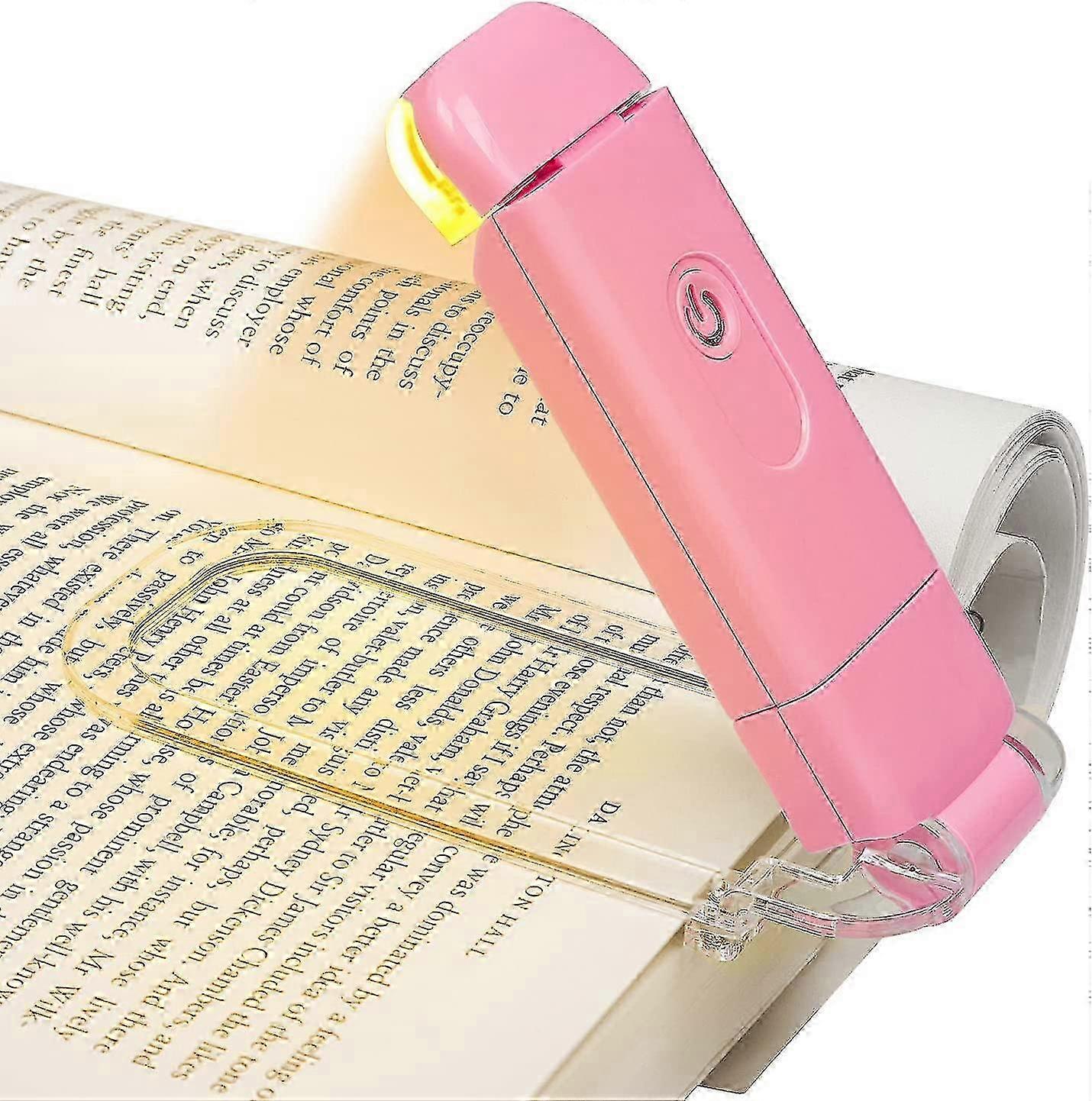 Amber Book Light, Usb Rechargeable Book Light