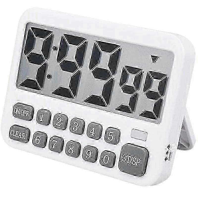 Digital Kitchen Timer, Display Cooking Timer Cycle Count Up/Down Timer with Digits Directly Input Edition 1107