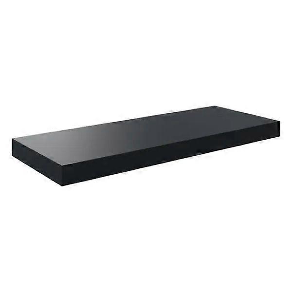Floating Shelf Black 60x23cm