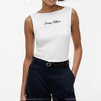 Tommy Hilfiger Tops Ww0ww50947 Classic Script Boat Top