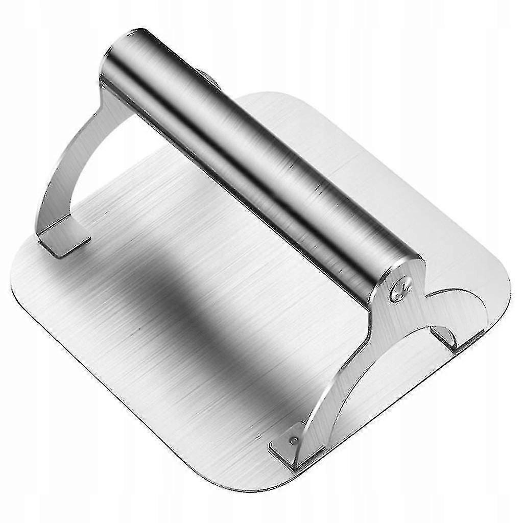 5.9 Inch Stainless Steel Burger Press, Non-Stick Meat Grill Press for Burgers, Bacon, Steaks, Sandwiches
