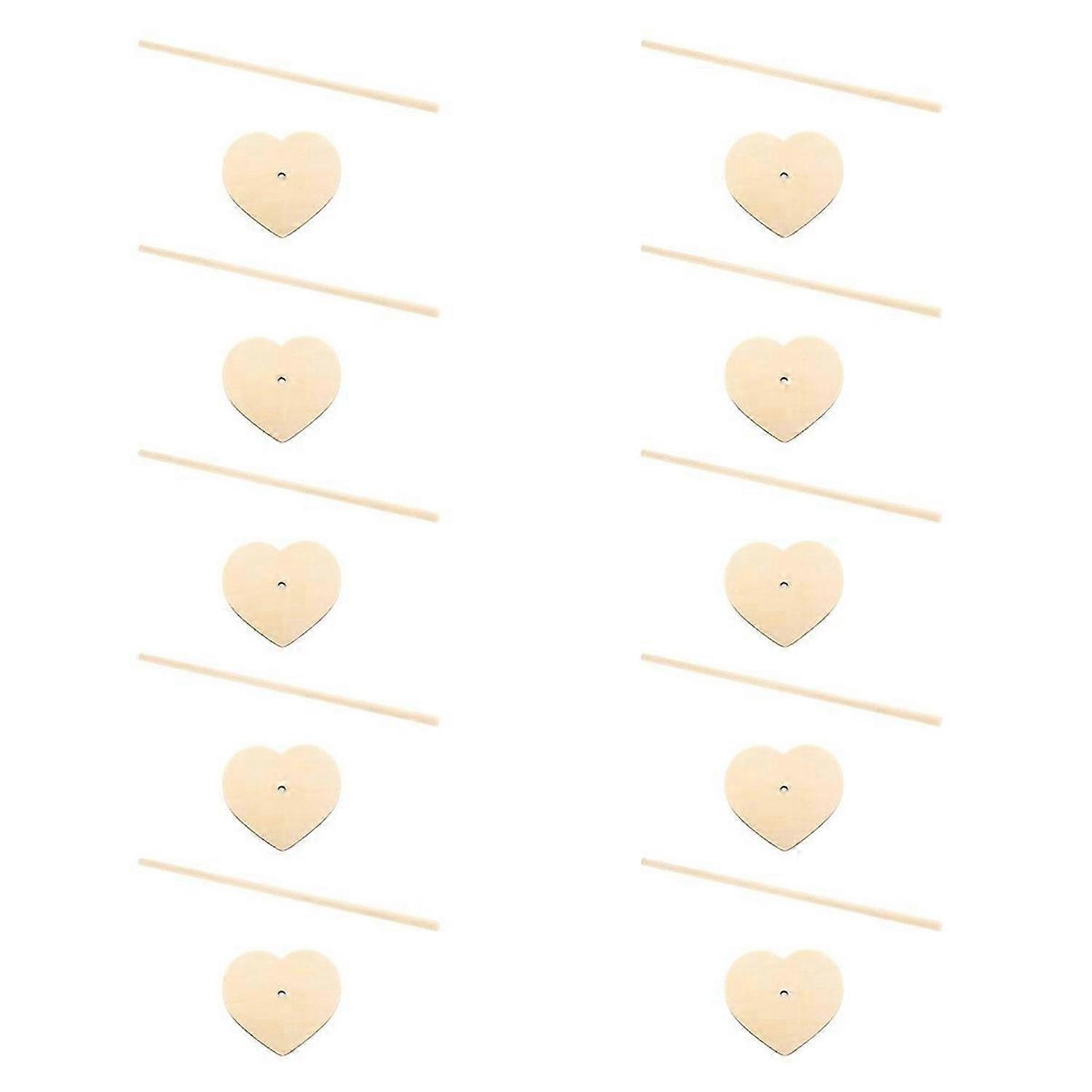 Wall Stand Display Board, Table Decoration,Loving Heart+Insert Stick