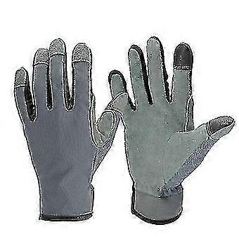 Antislip touchscreen handschoenen voor heren met volledige vingers, geschikt voor MTB, racefietsen, wielrennen, sportief fietsen en racen.