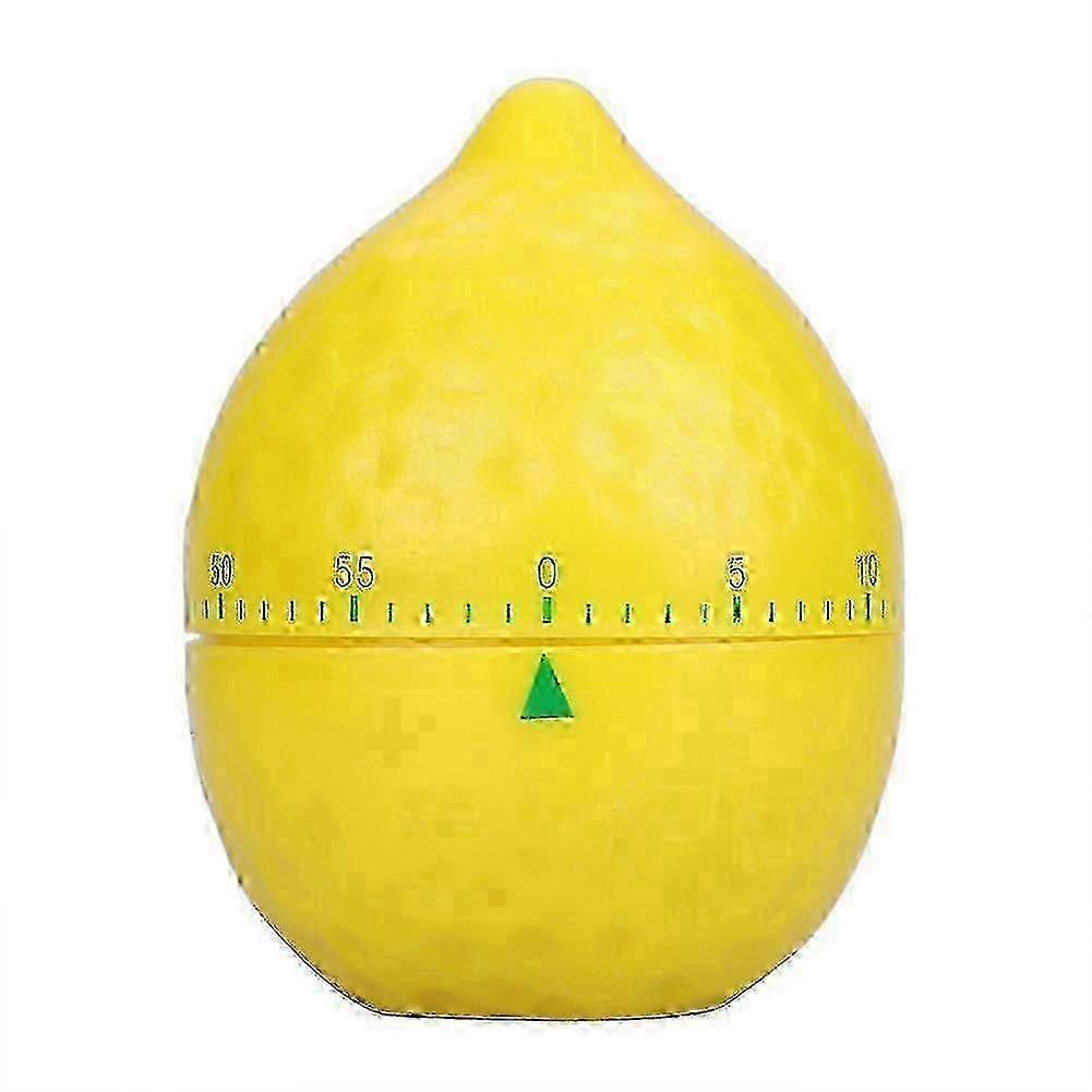 Lemon-Shaped Mechanical Timer compatible with Kitchen Cooking and Baking,x