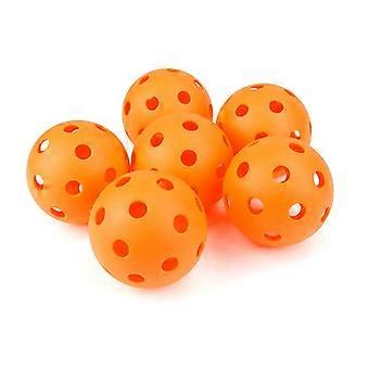 72 mm 26 gaten floorball stick bal PE-plastic voor veldhockeytraining, straatsport, buitensport, ijshockey puck uitrusting