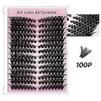New Single false eyelash, segmented clustered eyelashesyyc