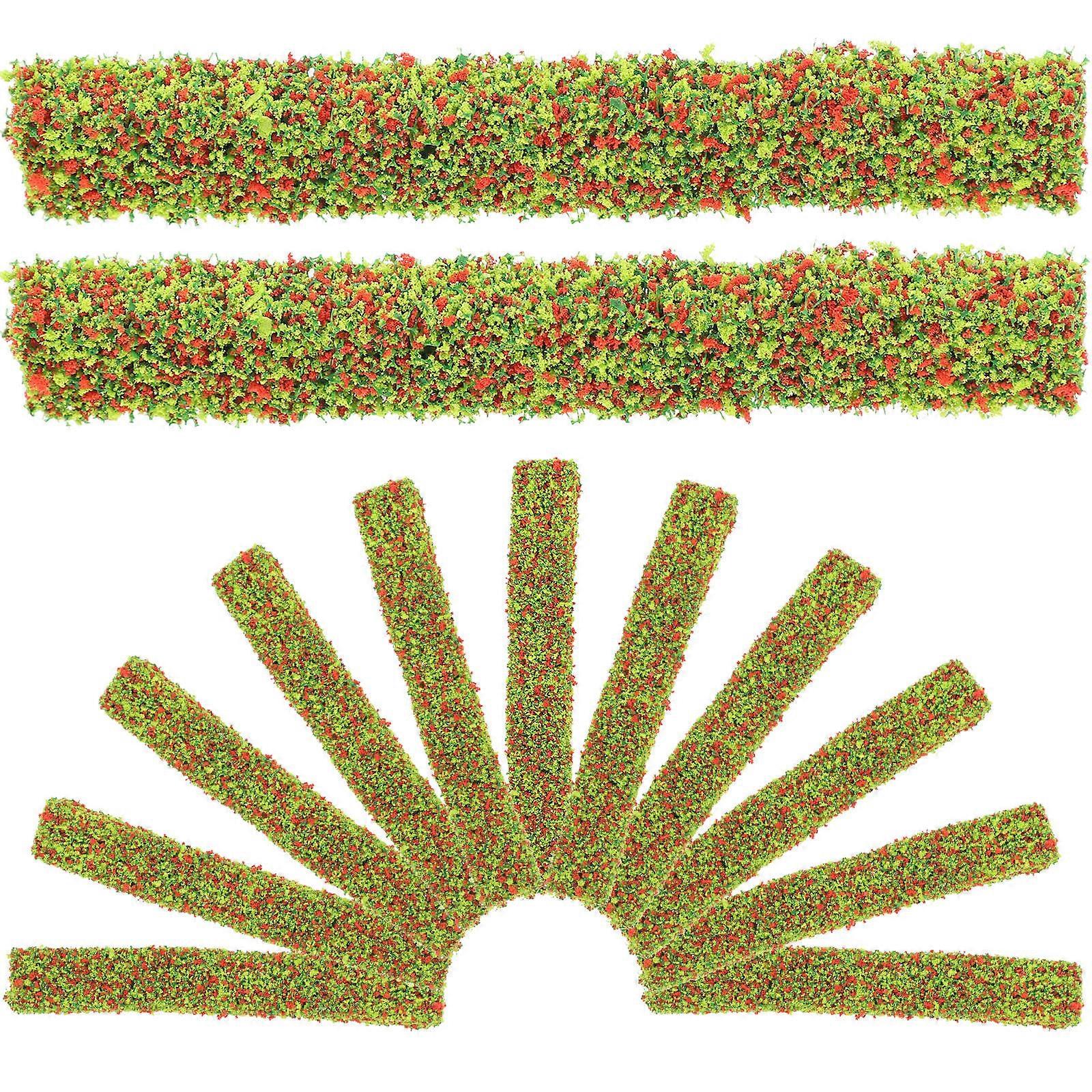 Flower Vegetation Groups Sponge Model for Micro Landscape 100Pcs
