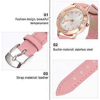 Stylish Women Simple Watch for Student Wristwatch Quartz