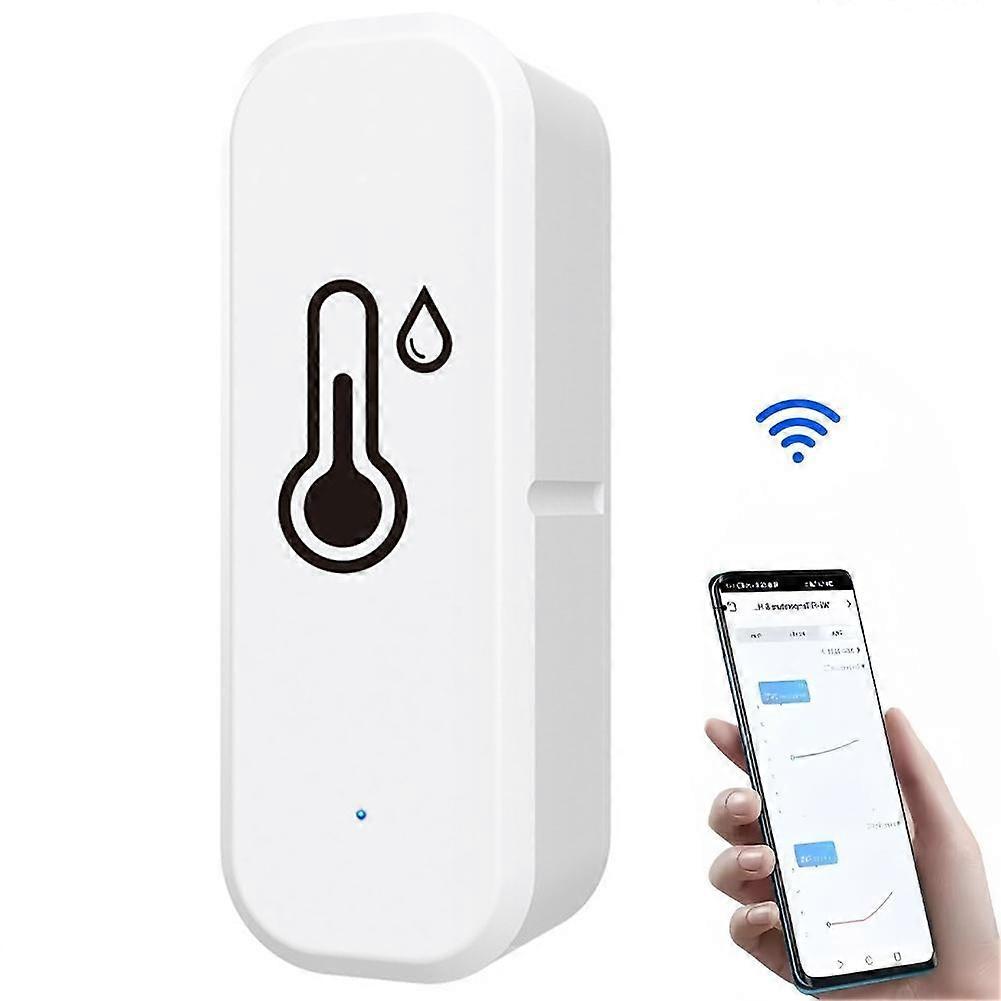 Wireless Temperature Humidity Sensor With Voice Control For Smart Home