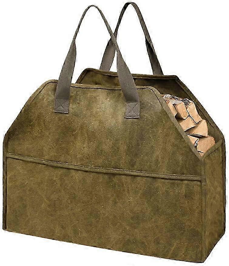 Waterproof Waxed Canvas Timber Bag