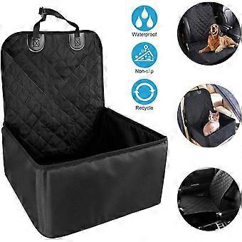 Safe Transportation Dog Car Seat Cover, Pet Booster Seat With Waterproof Backseat Protection, Universal Fit, Wipe Clean For Effortless Maintenance
