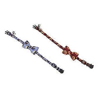 Cat Pet Collars 6Pcs Adjustable Halloween for Festive Use