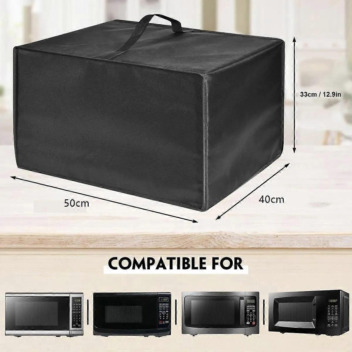 Microwave Oven Universal Dust Cover, 600D Sturdy Nylon