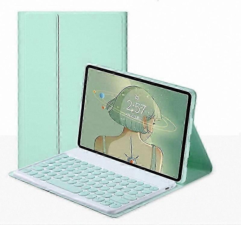 Green Keyboard Case for 10.3 Inch Tablet Model Compatible with Multiple Devices
