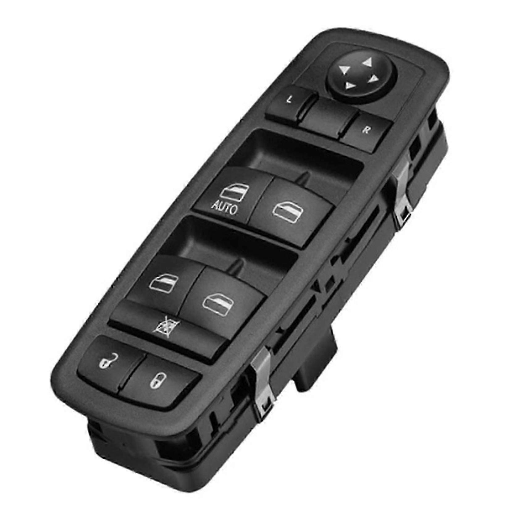 Black ABS Front Left Window Switch