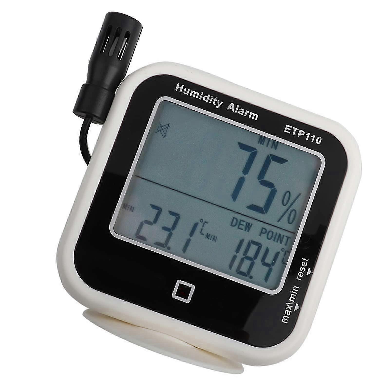 Dew Point Hygrometer with Backlight