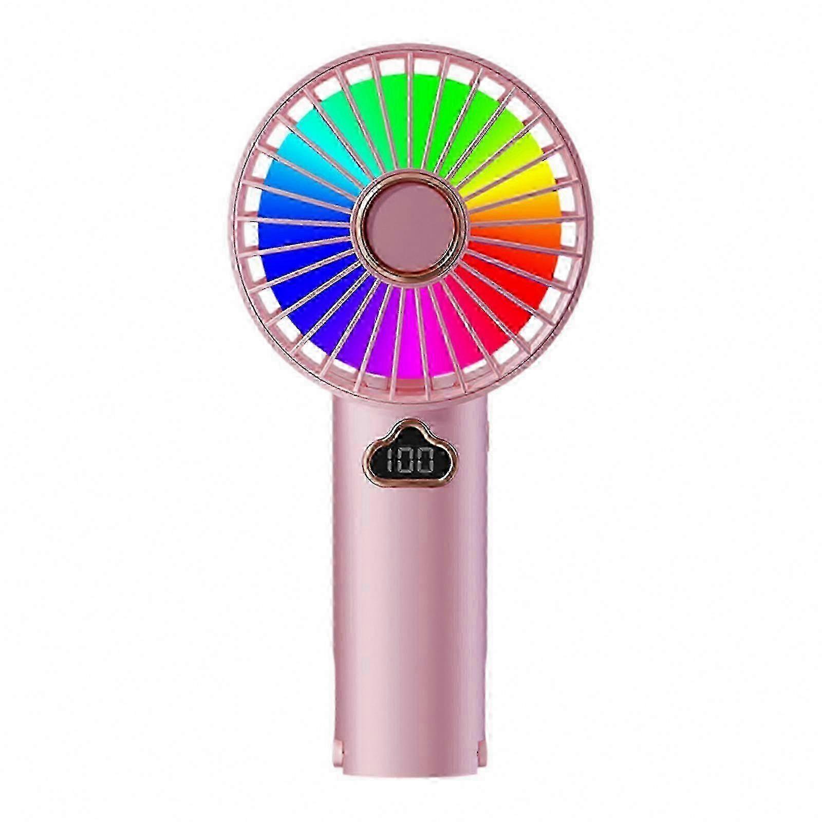Mini Portable Rechargeable Handheld Fan, Compact Cooling Device for Personal Use