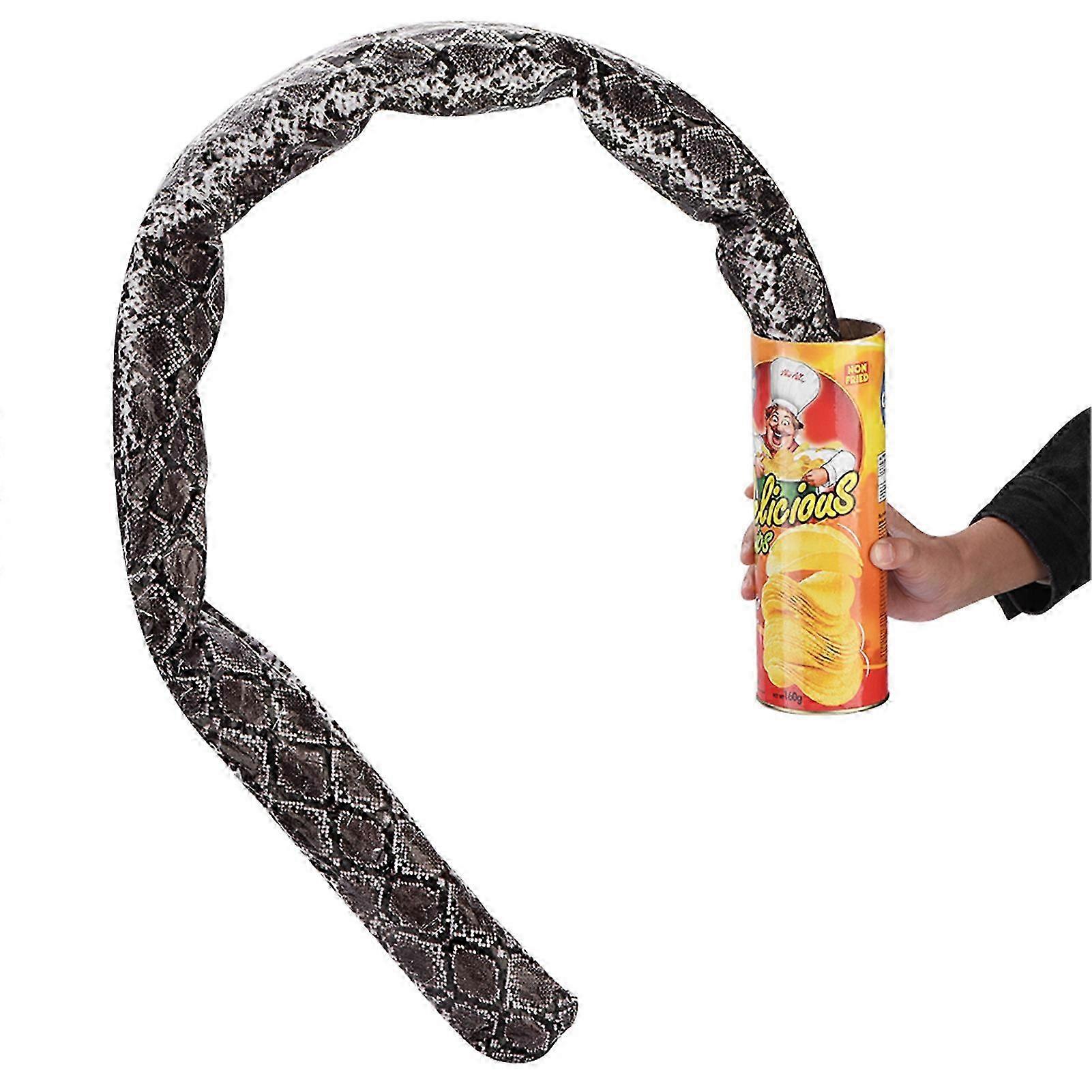 Spring Snake Chip Can Prank Gadget