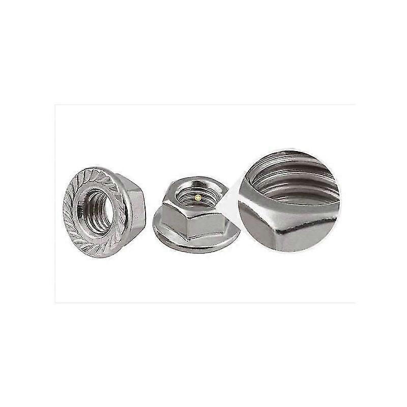 M5 Hex Serrated Flange Nuts 304 SS