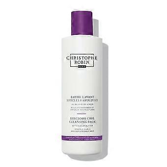 Lotion capillaire Christophe Robin Baume nettoyant Luscious Curl (250 ml)