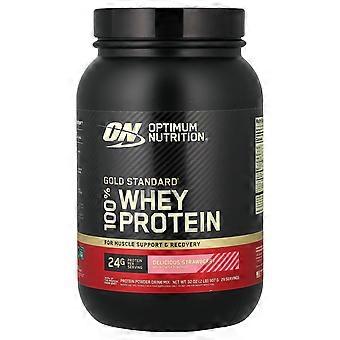 Optimum Nutrition, Gold Standard® 100% Whey, Heerlijke Aardbei, 907 g