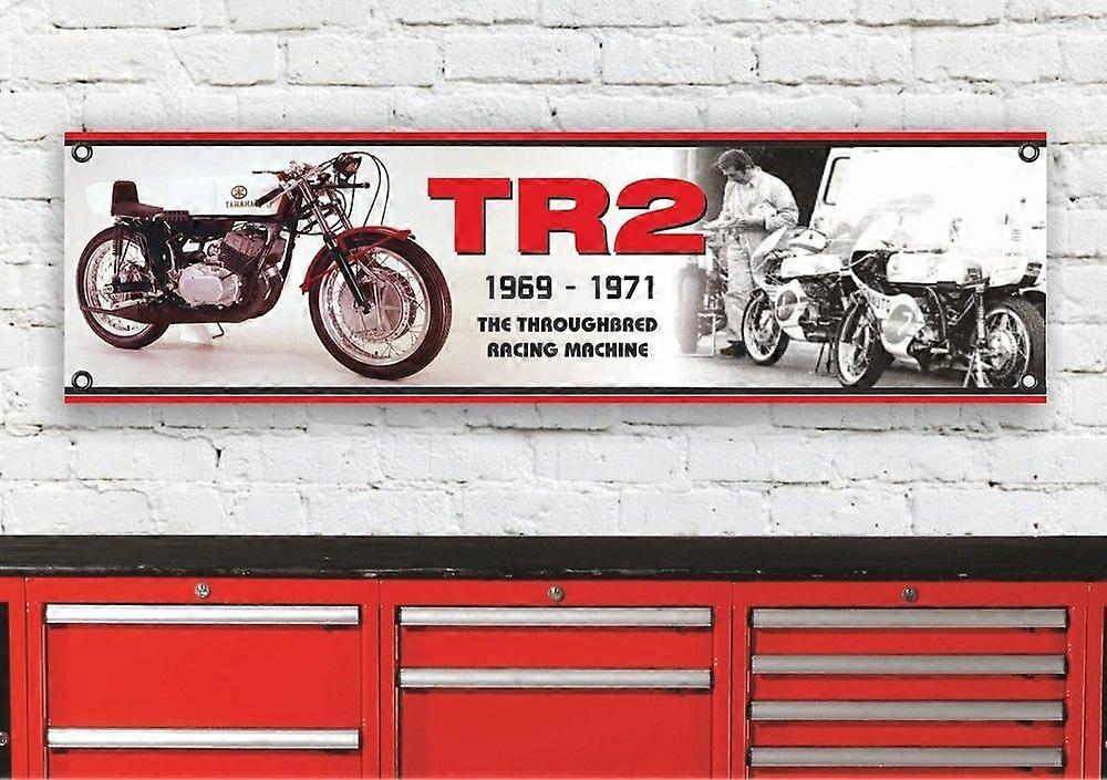 YAMAHA TR2 350 TR-2 BANNER TZ350 FB0466