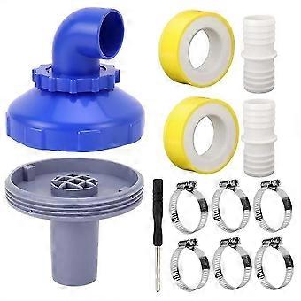 Pool Fittings Tub Water Nozzle Attachment Replacement Connector for Pond Fountain Tub Spa Swimming Pool Backyard Garden-SNNGV