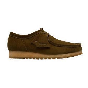 Clarks Originals Herren Wallabee Wildleder-Flachschuhe