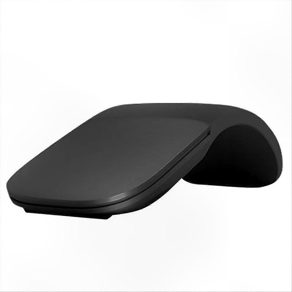 Office Bluetooth 4.0 Touch Mouse, Soft Folding Silent, Black