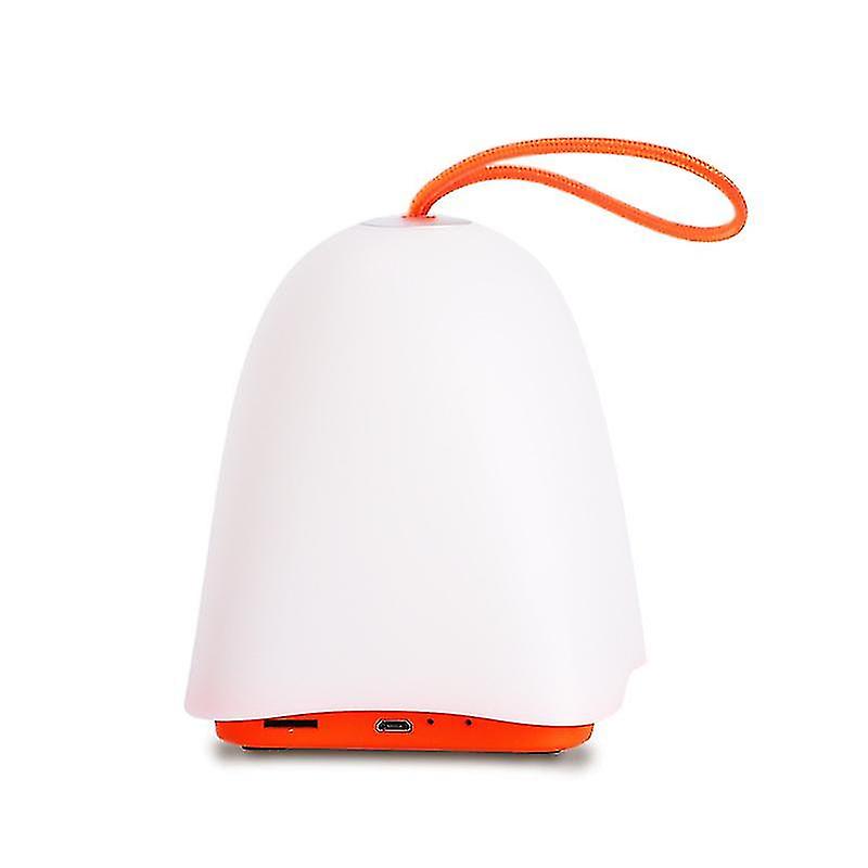 Led Night Light Smart Speaker Portable Wireless Bluetooth Touch Control Speaker