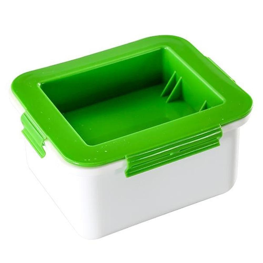 Tofu Press - Tofu Press Maker Tool Kit - Drain Water In Tray Container With Strainer