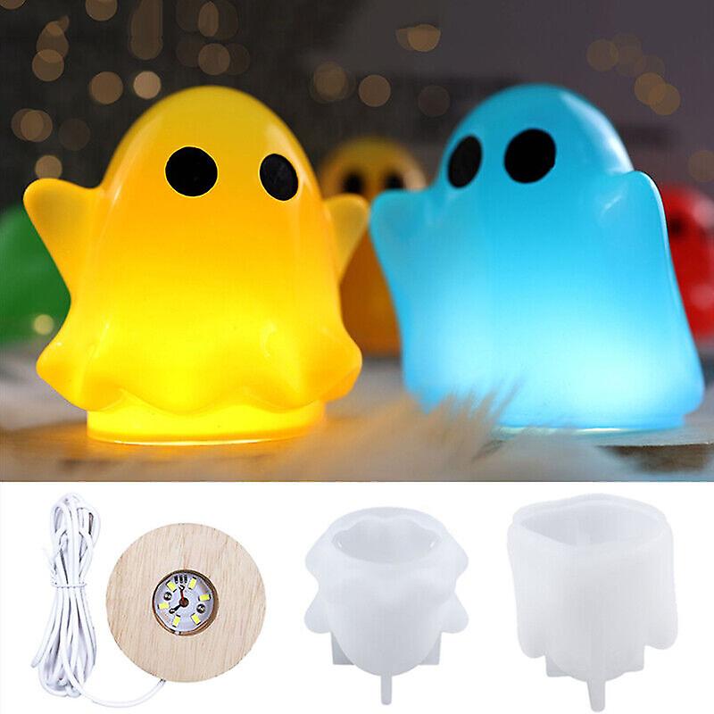 Aazon.co: Ovatt 3D Ghost Candle Olds, Ghost Silicone Olds For Resin Crafts, DIY Scented