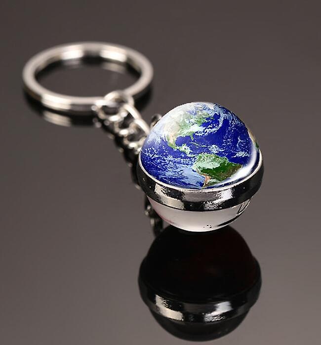 (jord)galaksen Nebula Earth Nøkkelring