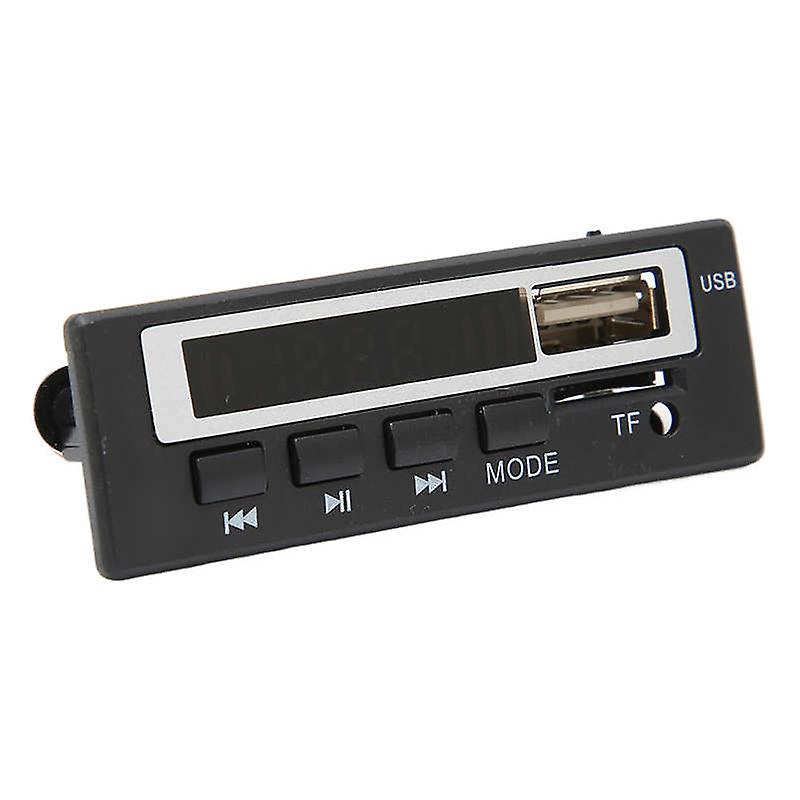 Bluetooth Decoder Board Mp3 Wma Decoding Module 12v Fm Wireless Audio Module Support Usb / Tf / Fm / Hands Free Call
