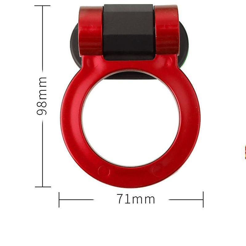 Crochet De Remorquage (Tow Hook) En Aluminium CNC - Couleurs Au Choix - Universel Pour Voiture