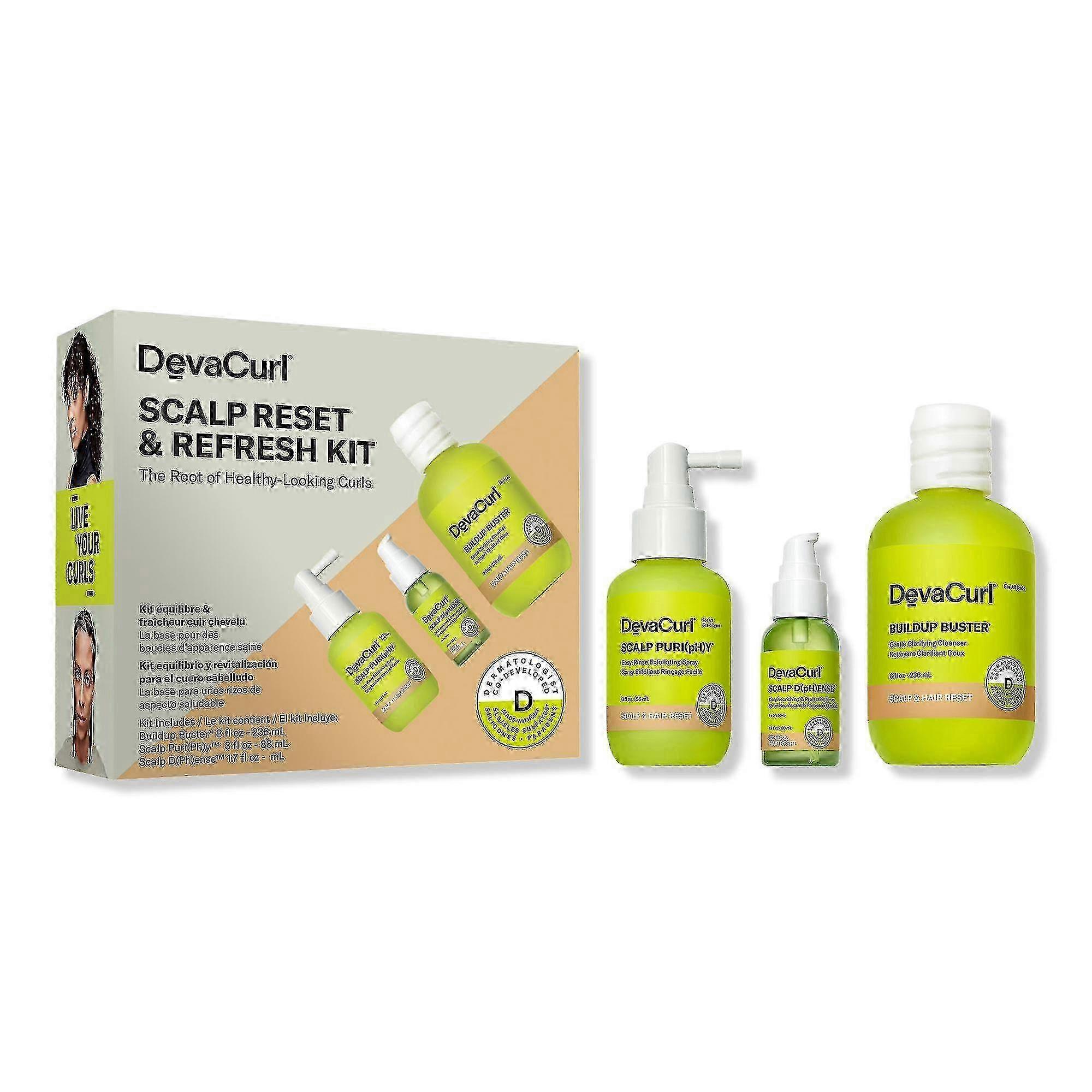 Devacurl Scalp Refresh & Reset Kit