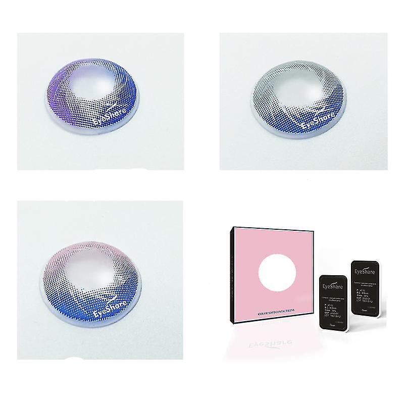 Pink Galaxy Starry Sky Inspired Contact Lenses