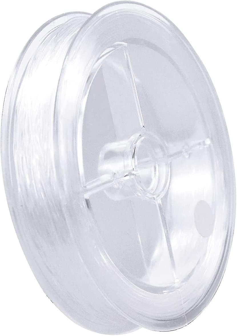 0.5mm Elastic Beaded String Clear Stretchy Thread Crystal Bracelets Cord  Gift