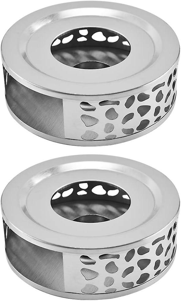 钢制茶壶加热器，带茶灯蜡烛，用于玻璃茶壶和耐热餐具加热使用